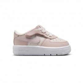 Nike Force 1 Low Ess+ Easyon Td Bianco Rosa - Sneakers Bambina