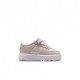 Nike Force 1 Low Ess+ Easyon Td Bianco Rosa - Sneakers Bambina