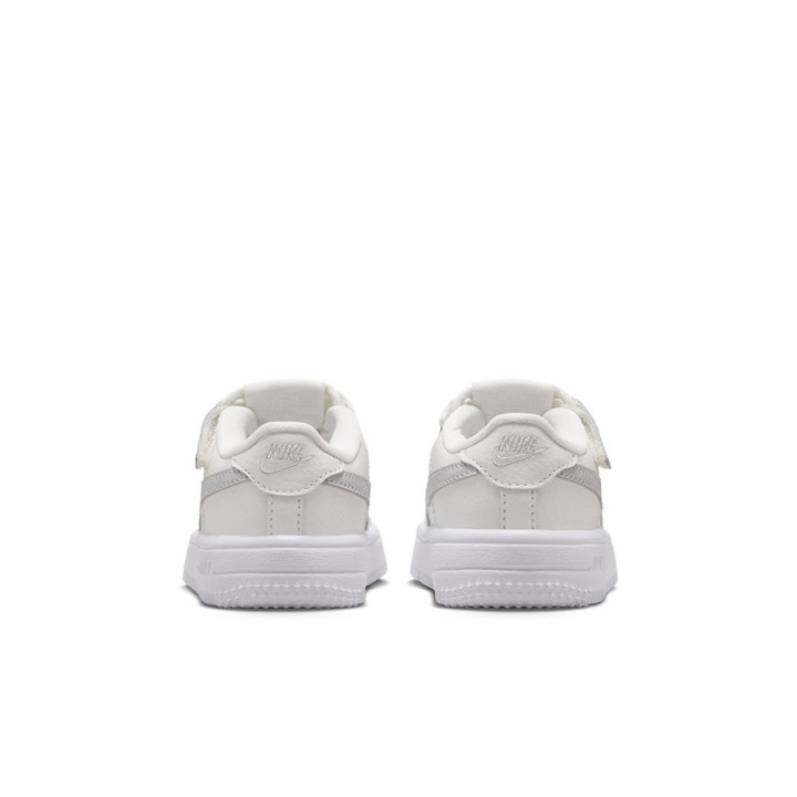 Nike Force 1 Low Ess+ Easyon Td Bianco Grigio - Sneakers Bambino