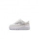 Nike Force 1 Low Ess+ Easyon Td Bianco Grigio - Sneakers Bambino
