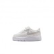 Nike Force 1 Low Ess+ Easyon Td Bianco Grigio - Sneakers Bambino