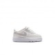 Nike Force 1 Low Ess+ Easyon Td Bianco Grigio - Sneakers Bambino