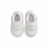 Nike Force 1 Low Ess+ Easyon Td Bianco Grigio - Sneakers Bambino