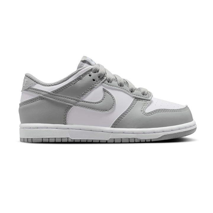 Nike Force 1 Low Ess+ Easyon Td Bianco Grigio - Sneakers Bambino