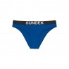 Sundek Costume Slip Logo Parlato Blu Donna