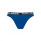Sundek Costume Slip Logo Parlato Blu Donna