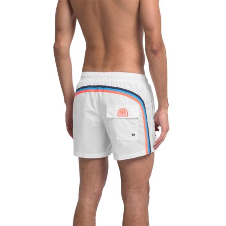 Sundek Costume Boxer Arcobaleno Tafta Bianco Uomo