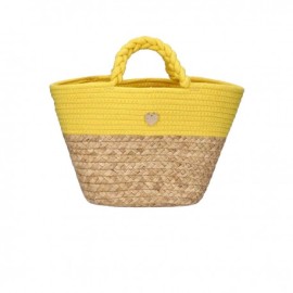 Hat You Borsa Mare Con Pochette Mare Removibile Giallo