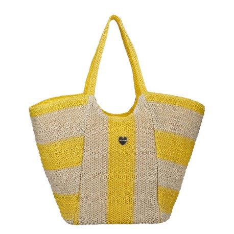 Hat You Borsa Mare Cesto Fantasia Giallo