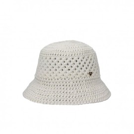 Hat You Cappello Mare Cloche Cotone Traforato Bianco