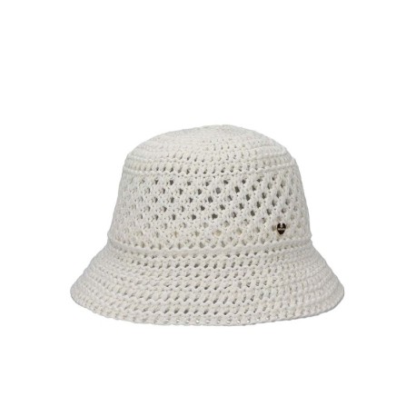 Hat You Cappello Mare Cloche Cotone Traforato Bianco