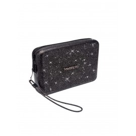 Havaianas Pochette Mare Glitter Nero
