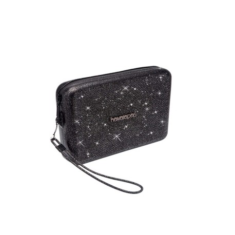 Havaianas Pochette Mare Glitter Nero