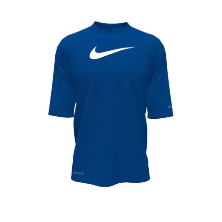 Nike T-Shirt Protezione Uv Blu Bambino