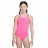 Nike Costume Intero Tie Die Blu Bambina