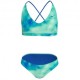 Nike Bikini Tie Die Blu Bambina