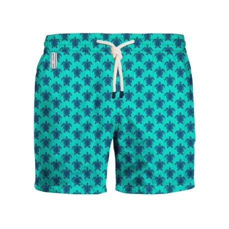 Oxyde Costume Boxer Fantasia Tartarughe Verde Uomo