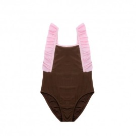 Island Coco Costume Intero Con Rouches Moro Bambina