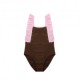 Island Coco Costume Intero Con Rouches Moro Bambina