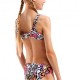 Arena Bikini Bralette Fantasia Graffiti Bianco Bambina