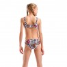 Arena Bikini Bralette Fantasia Graffiti Bianco Bambina
