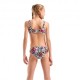 Arena Bikini Bralette Fantasia Graffiti Bianco Bambina