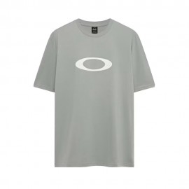 Oakley T-Shirt Mm Big Logo Grigio Uomo