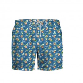 Zeybra Costume Boxer Fantasia Cocktail Azzurro Uomo