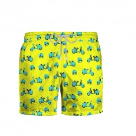 Zeybra Costume Boxer Fantasia Vespa Giallo  Uomo