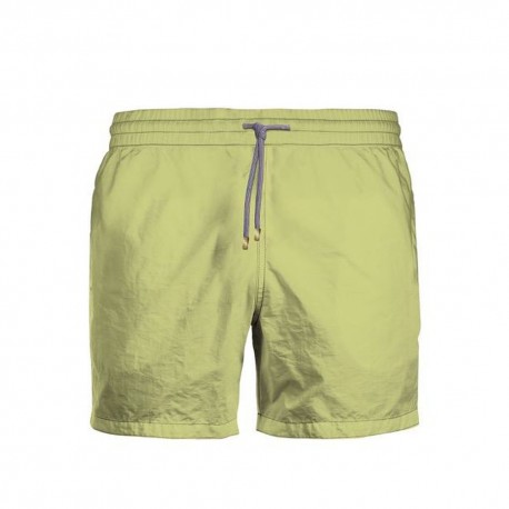 Zeybra Pantaloncini Mare Stretch Basic Lime Uomo