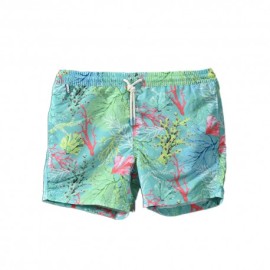 Oxyde Costume Boxer Fantasia Corallo Verde Uomo