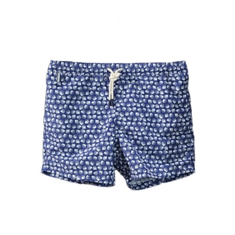 Oxyde Costume Boxer Fantasia Conchiglie Blu Uomo