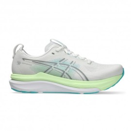 Asics Gel Kayano 33 Bianco Energy Aqua - Scarpe Running Uomo