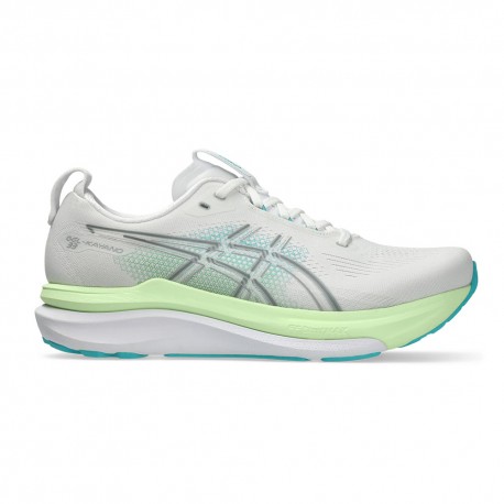 Asics Gel Kayano 33 Bianco Energy Aqua - Scarpe Running Uomo