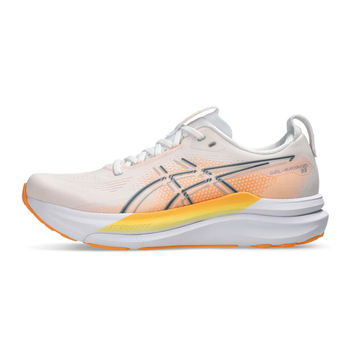 Asics Gel Kayano 33 Bianco Energy Aqua - Scarpe Running Uomo