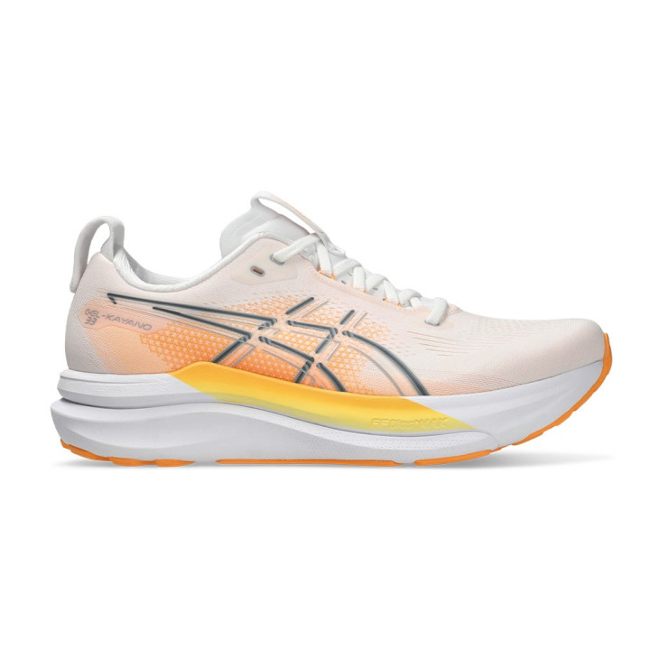 Asics Gel Kayano 33 Bianco Energy Aqua - Scarpe Running Uomo