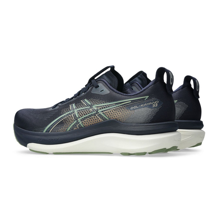 Asics Gel Kayano 33 Bianco Energy Aqua - Scarpe Running Uomo