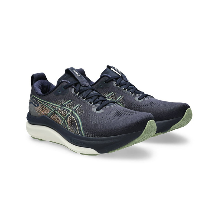 Asics Gel Kayano 33 Bianco Energy Aqua - Scarpe Running Uomo