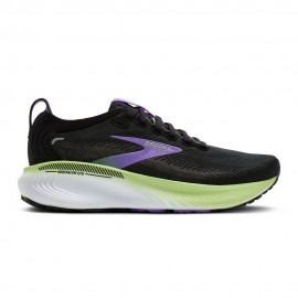 Brooks Adrenaline GTS 23 Nero Pearl Viola - Scarpe Running Donna