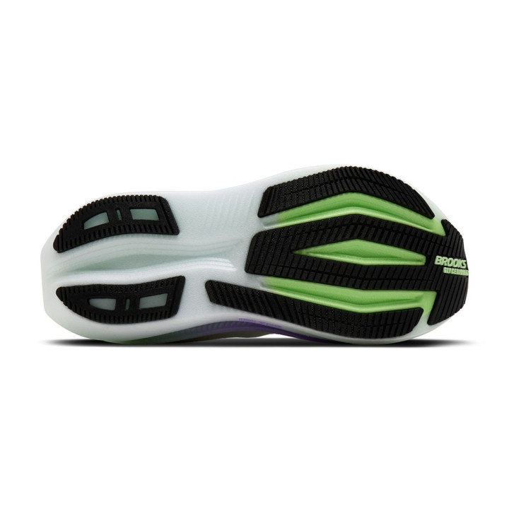 Brooks Adrenaline GTS 23 Nero Pearl Viola - Scarpe Running Uomo