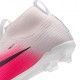 Nike Mercurial Superfly 11 Academy Fg Mg Rosa Bianco- Scarpe Da Calcio Bambino