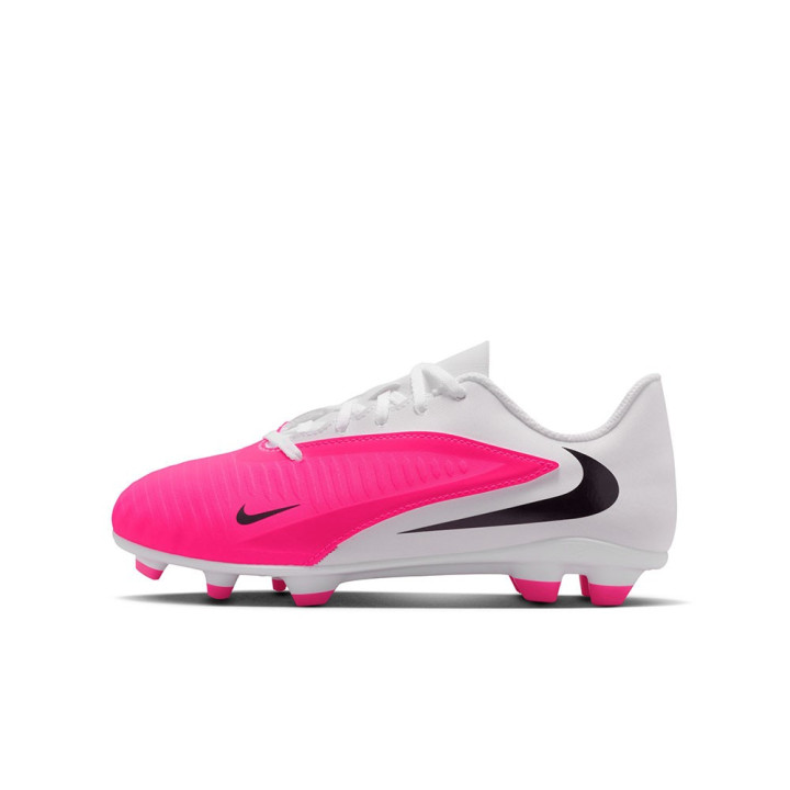 Nike Phantom 6 Low Club Fg Mg T Rosa Bianco - Scarpe Da Calcio Bambino