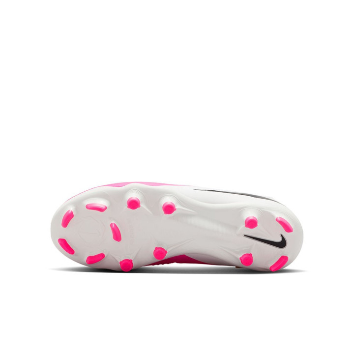 Nike Phantom 6 High Academy Fg Mg Rosa Bianco - Scarpe Da Calcio Bambino