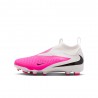 Nike Phantom 6 High Academy Fg Mg T Multi-Color Black - Scarpe Da Calcio Bambino