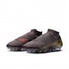 Nike Phantom 6 High Elite Fg Lv8 Grigio Oro Nero - Scarpe Da Calcio Uomo