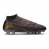 Nike Phantom 6 High Elite Fg Lv8 Grigio Oro Nero - Scarpe Da Calcio Uomo