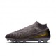 Nike Phantom 6 High Elite Fg Lv8 Grigio Oro Nero - Scarpe Da Calcio Uomo