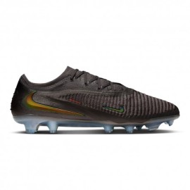 Nike Phantom 6 Low Elite Fg Lv8 Grigio Oro Nero - Scarpe Da Calcio Uomo