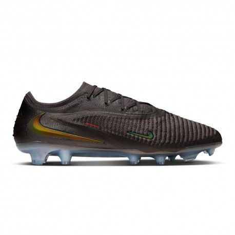 Nike Phantom 6 Low Elite Fg Lv8 Grigio Oro Nero - Scarpe Da Calcio Uomo