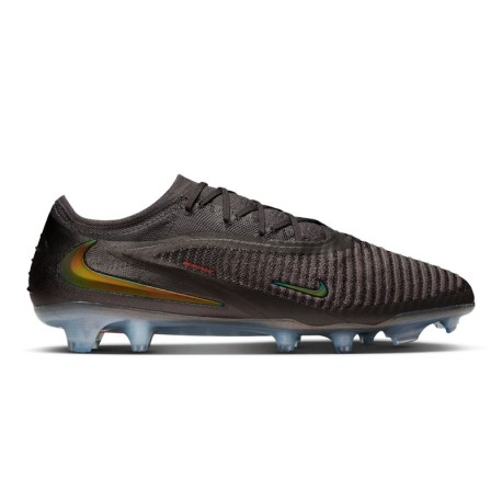 Nike Phantom 6 Low Elite Fg Lv8 Grigio Oro Nero - Scarpe Da Calcio Uomo